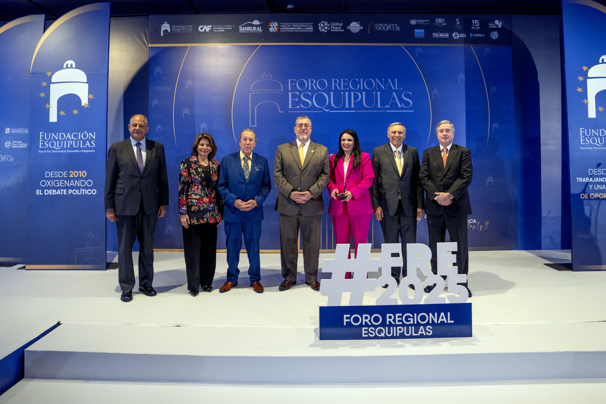 Liderazgos reunidos en el Foro Regional Esquipulas 2025